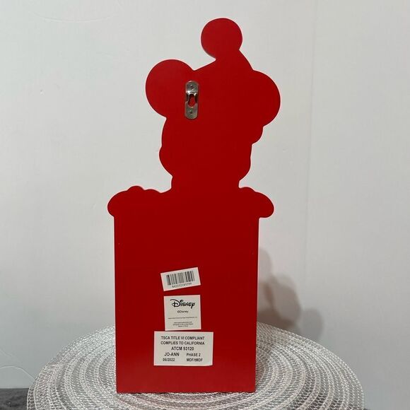Disney Mickey Mouse Wooden Letters to Santa Box NWT - Picture 7 of 13